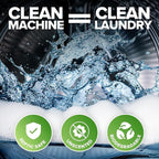 Renuv® Heavy Duty Washing Machine Cleaner Descaler Tablets - for Front Load, Top Load Washer, HE (6 XL Tablets - 6 Months Supply)