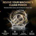 Washing Machine Cleaner Tablets XL – Heavy Duty Descaler and Deodorizer Tablets for HE Front Load and Top Load Washers – Powerful Washing Machine Cleaning Tablet – 12 XL Tablets, 1 Year Supply