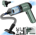 3 in 1 Car Vacuum Portable Cordless, 12000PA Strong Suction, 2 Suction Modes, Rechargeable with Type-C, Handheld Vacuum for Car, Office, Home, Pet