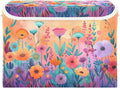 senya Large Storage Bins with Linen Collapsible Foldable Storage Cubes Fabric Closet Organizer Containers box with Flip-Top Lid for Home Bedroom Office 16.7 x 12.6 x 11.8in (Wildflowers Colorful)