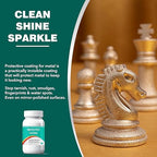 1 Oz. Clear, Protective Coating for Metal, Jewelry Coating, Jewelry Shield, Fast Drying Transparent After Curing, Long Lasting Protect Metal and Jewels from Wear, Rust