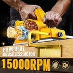 Cordless Electric Hand Planer: 3-1/4-Inch Handheld Planer Compatible with Dewalt 20V Battery (No Battery) - 15000 RPM Power Wood Planer for Woodworking, Carpentry, and Home DIY