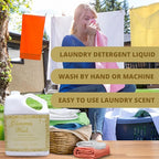 Worldwide Nutrition Bundle Compatible with Tyler Candle Company Glamorous Wash High Maintenance Scent Fine Laundry Liquid Detergent - Hand and Machine Washable - 1 Gal (3.78 L) Container with Keychain