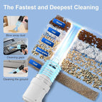 Handheld Vacuum Cordless 13000pa, Car Vacuum Portable Cordless, Type-C Rechargeable Lightweight Mini Handheld Vacuum Cleaner, High Power Car Vacuum Cleaner with LED Light for Car Home Pet (White)