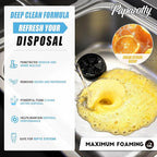 Garbage Disposal Cleaner Tablets, Deep Clean & Deodorizer Pods for Kitchen Sink Disposal, Help Remove Odor, Grease & Food Residue, Easy Monthly Maintenance