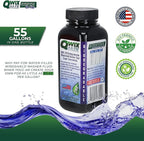 Windshield Washer Fluid Concentrate, 1 Bottle Makes 55 Gallons - 100% Biodegradable Grime & Dirt Remover, Superior Commercial Grade Glass Cleaner, Single