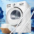 8 Pack Washing Machine Cleaner Brush, Dryer Cleaning Brush, Crevice Cleaning Brush for Bathroom, Shower, Kitchen, Cup,Tile, Tub, Sink-Ideal and Aractical Household Cleaning Tool Set