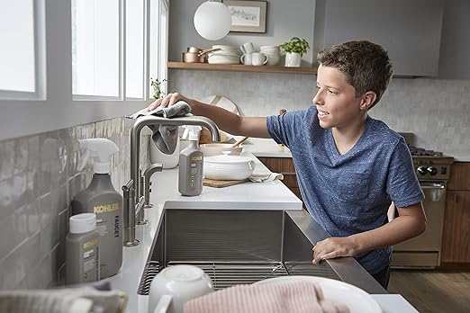 KOHLER K-EC23723-NA Faucet Cleaner, Kitchen and Bathroom Cleaner, 28 FL Oz (Pack of 2)