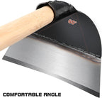 Angoily Replaceable Garden Hoe Head 9.25X5.90 Inch Heavy Duty Steel Weeding Tool Accessory for Soil Loosening Cultivating and Agricultural Use Without Handle