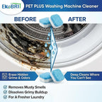 Washing Machine Cleaner Tablets 24 Pack – Deep Cleaning Washer Descaler for Front Load & Top Load Machines, Septic Safe Washing Machine Cleaning Tablets, 12 Month Supply