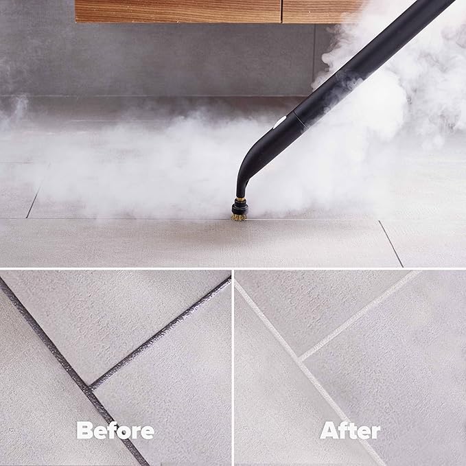 Dupray Small Brass Brushes - Heavy-Duty Cleaning Accessories for Dupray Steam Cleaners, Pack of 10