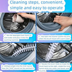 Washing Machine Cleaning Brush, Washing Machine Brush Washing Machine Cleaner Front Load Washer Cleaner Brush Load Washer Cleaner Drum Washing Machine Cleaning Tools