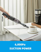 Brigii Crevice Vacuum, Cordless Mini Vacuum, 2 in 1 Handheld Vacuum & Air Duster, Lightweight 0.88lbs, USB-C Rechargeable-M5