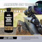 Flitz Tumbler Media Additive - 16oz Bottle of USA-Made Brass Cleaner Reloading Liquid for Ammo, Copper, & All Metals - Ammonia-Free Tumbling Polish to Remove Oxidation, Powder Residue (6 Pack)