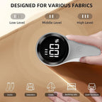 Buywoo Fabric Shaver, Electric Lint Remover, Rechargeable Lint Shaver, Household Essentials for Clothes, Upholstery, Furniture, Sweater Defuzzer to Remove Pilling, Battery Operated, Birch