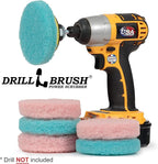Drill Brush - Cleaning Supplies - Bathroom Accessories - Scrub Pads - Shower Cleaner - Bathtub - Bath Mat – Bathroom Sink - Scrubber - Hard Water Stain Remover - Glass Cleaner - Shower Door Cleaner