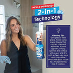 Clean-X REPEL Glass & Surface Cleaner 32 fl. oz. - Cleans & Repels water spots and dirt on glass, mirror, tile and multi surface by UNELKO (2)