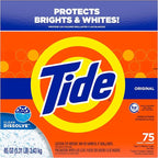 Tide Powder Laundry Detergent, Original Scent, 75 Loads, 85 oz