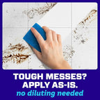 Mr. Clean Antibacterial All Purpose Cleaner, Floor Cleaner for Mopping Home, Bathroom, & Kitchen, Cleaning Liquid for Mop & Bucket, Cleaning Supplies, Multi-Surface Dilutable, Lemon, 99oz