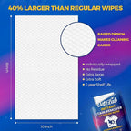 Instant Stain Remover Wipes for Clothes - Individually Wrapped Travel Spot Cleaner, Pocket-Size Laundry Wipes for Coffee, Food & Makeup Stains, Safe on Machine Washable Fabrics (50 Pack)