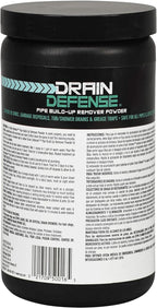 Zep Drain Defense Enzymatic Drain Cleaner Powder - 18 Ounces - ZDC16 - Safe for Pipes and Septic Systems, Pack of 1, white
