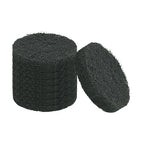uxcell 8Pcs Scrubber Scouring Pad, 2 Inch 1000 Grits Drill Power Brush Hoop and Loop Scrub Pads Discs Polishing Pad for Household Furniture Automotive Cleaning, Gray