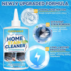 Home Remover Gel, 10 Fl Oz Household Stain Cleaner Gel for Washing Machine, Refrigerator Strips, Grout Cleaner for Tiles Grout Sealant Bathroom Kitchen Sinks Cleaning