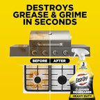 Easy-Off Heavy Duty Degreaser, Removes Grease & Grime, For Kitchen, Garage, Outdoor & More 32oz (6-count)