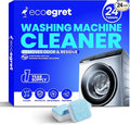 Washing Machine Cleaner (24 Pack), Washing Machine Cleaning Tablets for Front Load & Top Load HE Washers, Washer Cleaner Easily Removes Residue Grime & Odors, Septic Safe, 12 Month Supply