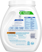all Unit Dose Laundry Detergent, Mighty Pacs, Free Clear, 80 Count