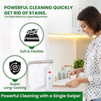 Cellulose Sponges – 24-Pack White Compressed Natural for Kitchen – Plant-Based, Biodegradable, Non-Scratch, Quick-Dry, Super-Absorbent for Dishes & Surfaces (24, White)