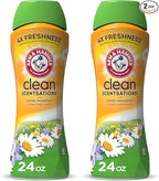 ARM & HAMMER Clean Scentsations In-Wash Scent Booster,Laundry Scent Booster Clean Meadow-scent,24 Oz,(Pack of 2)