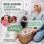 No More Dryer Sheets! XL Wool Dryer Balls 6-Pack, Reusable Laundry Softener & Static Reducer, Eco-Friendly, Long-Lasting, Safe for Sensitive Skin