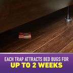 Ortho Home Defense Max Bed Bug Trap, Detect Bed Bugs in Homes and While Traveling, 2 Traps in Each Package