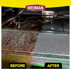 Weiman Heavy Duty Stove and Oven Cleaner and Degreaser for Glass, Ceramic Cooktops, BBQ grill grates - 2 Pack, 24 Oz w/MicroFiber Towel