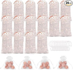 Homode Cedar Blocks for Clothes Storage, Cedar Balls and Cedar Chips for Closets and Drawers, Scented Cedar Sachets Bags Closet Air Freshener, 24 Pack