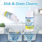 World Tornado Sink Drain Cleaner, Wild Tornado Pipe Dredge Deodorant, Powerful Sink and Drain Cleaner Pipe Cleaner, Fast Foaming Drains Cleaner for Kitchen and Pipes Cleaning Tool (4pcs)