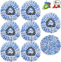 8 Pack Spin Mop Replacement Heads,100% Microfiber Spin Mop Refill Head,360° Spinning Mop Replace Head for Floor Cleaning, Only Fit for RinseClean 2-Tank System