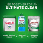 Cascade Dishwasher Rinse Aid, Pack of 2 | 8.45 fl oz | Packaging May Vary