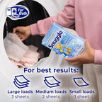 Snuggle Fabric Softener Dryer Sheets, Blue Sparkle, 230 Count