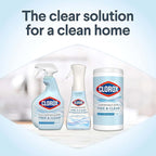 Clorox Free & Clear Multi Surface Cleaner, Spray Bottle, Fragrance Free, 32 Fluid Ounces, Pack of 3