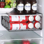SUFAUY 2-Pack Under Shelf Basket, Under Cabinet Storage Hanging Shelf for Pantry Closet, Black