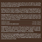 The Laundress Soft Focus Luxury Laundry Detergent, Long-Lasting White Santal Fragrance up to 7 Days of Scent, BioRadiance Enzyme Technology, Keep Clothes Vibrant for Longer, USDA Biobased, 15 Loads