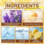 Natural High Scented Mop Soap for Floor Cleaning,Highly Scented Luxury Floor Cleaner Concentrate,Bright Lemon Scent,for Kitchen,Bathroom & Surfaces 120ML
