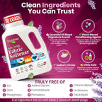 Truly Free Natural Fabric Softener | Non-Toxic for Babies & Kids Sensitive Skin | Plant-Based Laundry Softening Conditioner | Safe, Gentle & Chemical-Free | Signature Scent | 1 Pack with Jug