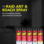 Raid Ant & Roach Killer Spray For Listed Bugs, Keeps Killing for Weeks, Lemon Scent, 17.5 oz