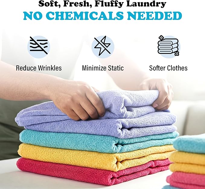 Smart Sheep 3-Pack - XL Premium Natural Wool Dryer Balls - Award-Winning - Replaces Dryer Sheets - Laundry Balls (Black Marching Penguins)