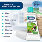 Carbona Stain Devils® #6 | Grass, Dirt & Make-Up | Professional Strength Laundry Stain Remover | Multi-Fabric Cleaner | Safe On Skin & Washable Fabrics | 1.7 Fl Oz, 3 Pack