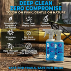 Fabric Freshener Spray, 32oz. 'Fresh Air' Odor Remover Spray. Shoe Deodorizer, Carpet Deodorizer, Odor Eliminator for Strong Odors Cleaning Supplies. ProvenSafe™ Fabric Freshener for Sensitive Gear