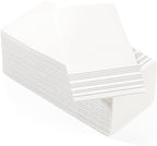 100 Pack Linen Feel Guest Paper Hand Towels | Disposable Super Absorbent Airlaid Paper Towels For Bathroom, Party, Weddings, Or Events | 12 x 17 Inches 1/6 Folded Decorative Design